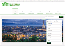 Tablet Screenshot of obiettivoimmobiliare.com
